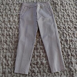 NWOT Tommy Hilfiger Weave Pattern Slim Crop Pants